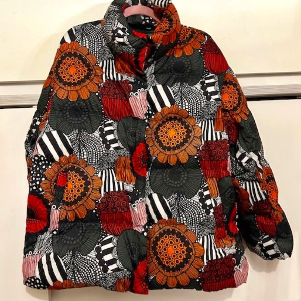 Ultra Light Down Insulated Marimekko Uniqlo Jacket XL